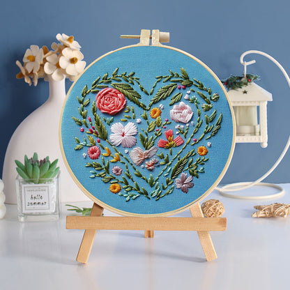Heartfelt Bloom Embroidery Kit