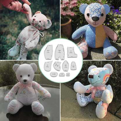 🔥50% OFF Limited Time Offer - Keepsakes made from family clothing - Acrylic Sewing Template (With Tutorial)