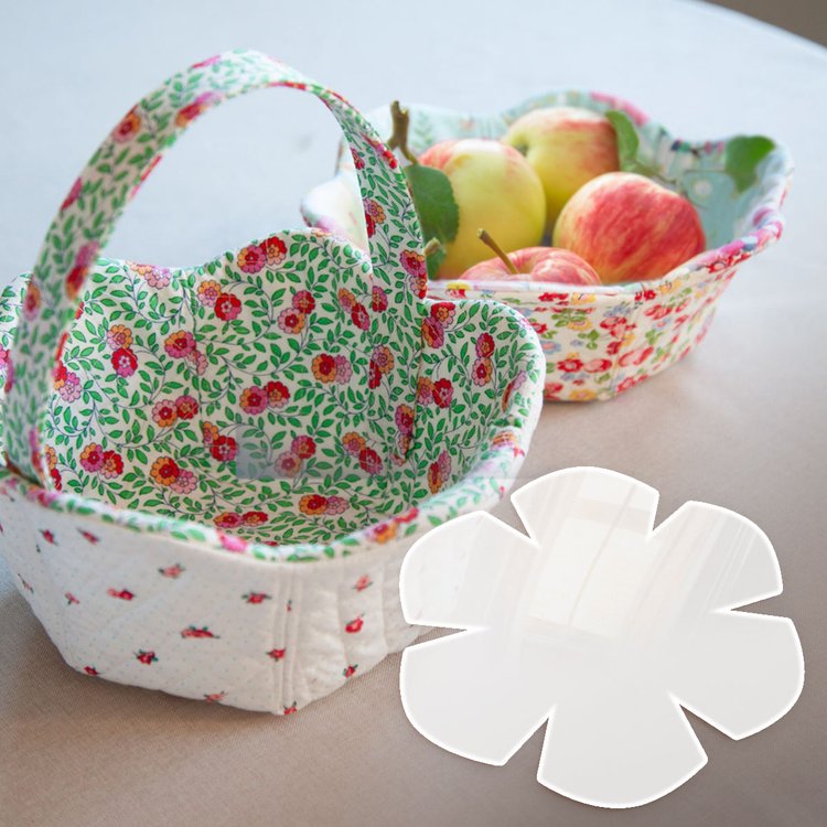 Lovely Flower Bowl Pattern Tempalte With Instructions
