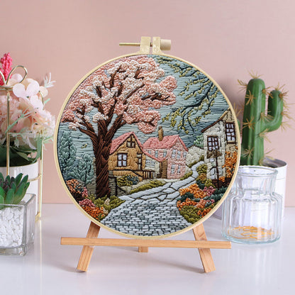 Cherry Blossom Lane Embroidery Kit
