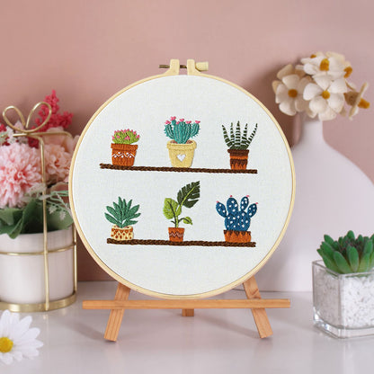 Seasonal And Plant Lover Embroidery Kit