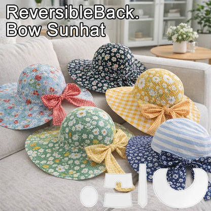 🌞50% OFF Summer Special Offer -  Bow Sunhat Template Cutting Ruler Set-With Instructions