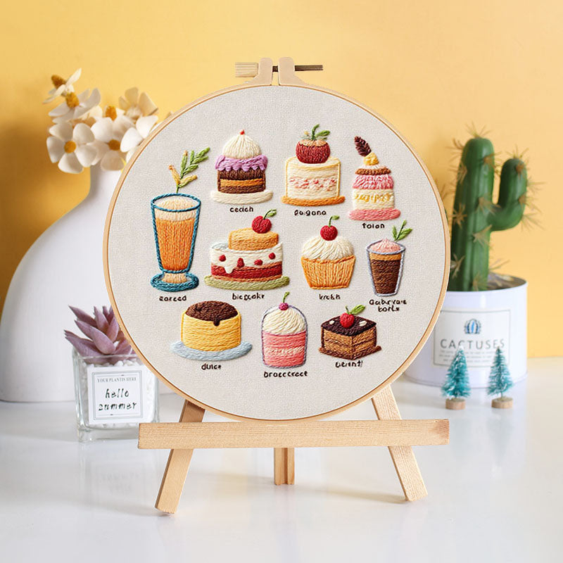 Sweet Treats - Themed DIY Embroidery Kits