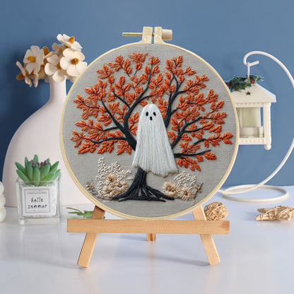 Ghostly Grove  Embroidery Kit
