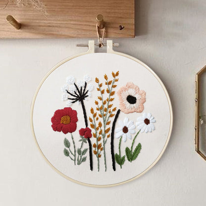 Wild Meadow - Themed DIY Embroidery Kits