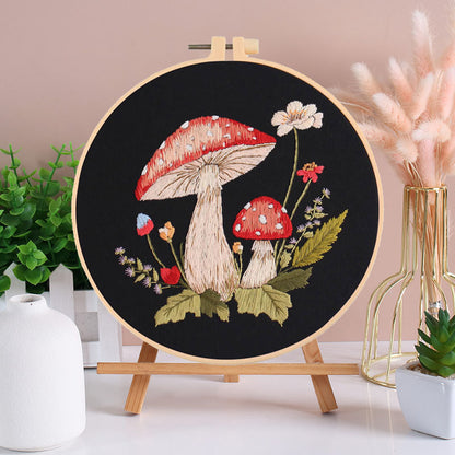 Forest Mushroom - Themed DIY Embroidery Kits