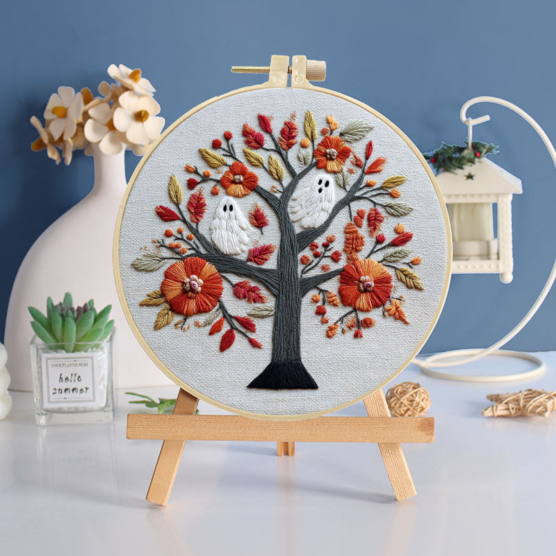 Ghostly Grove  Embroidery Kit