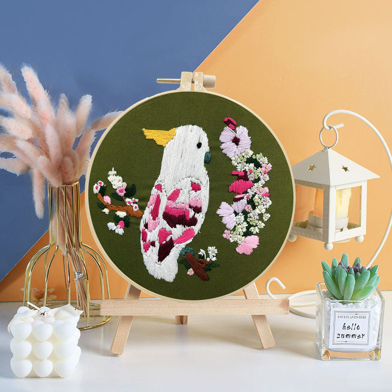 Feathered Friends Embroidery Kit