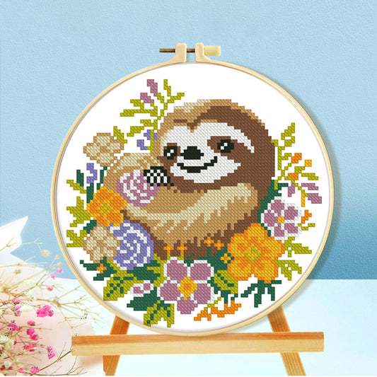 Cute Animal Friends Embroidery Kit