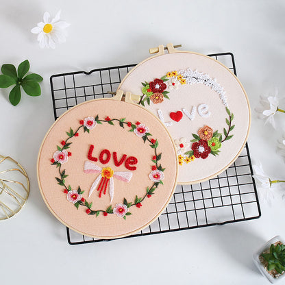 Love Blossoms Embroidery Kit: A Celebration of Creativity and Connection