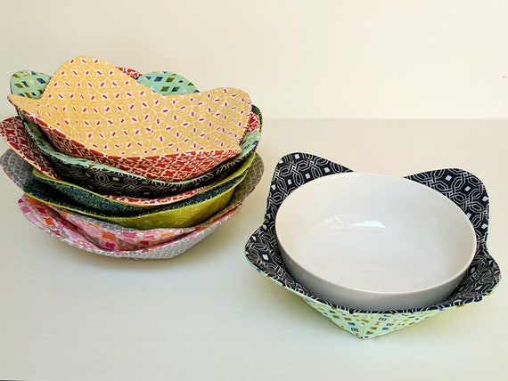 Microwave Bowl Cozy Pattern Template