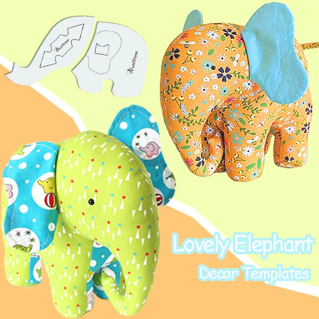 Memory Elephant Template Ruler Set - With Instructions