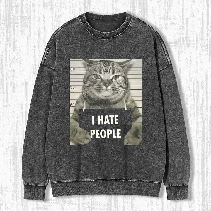 WACKY CAT SWEATSHIRTS & HOODIES