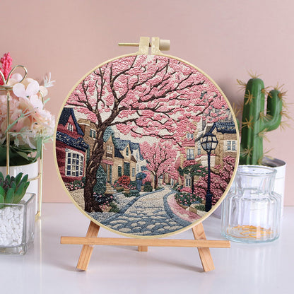 Cherry Blossom Lane Embroidery Kit