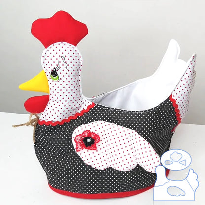 Cute Egg Basket Template Set- With Instructions