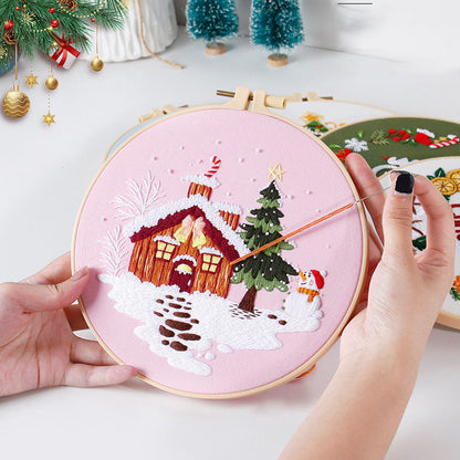Merry Christmas - Themed DIY Embroidery Kits