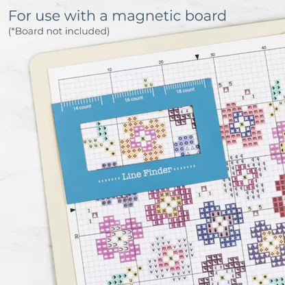 Cross Stitch Magnetic Line Finder