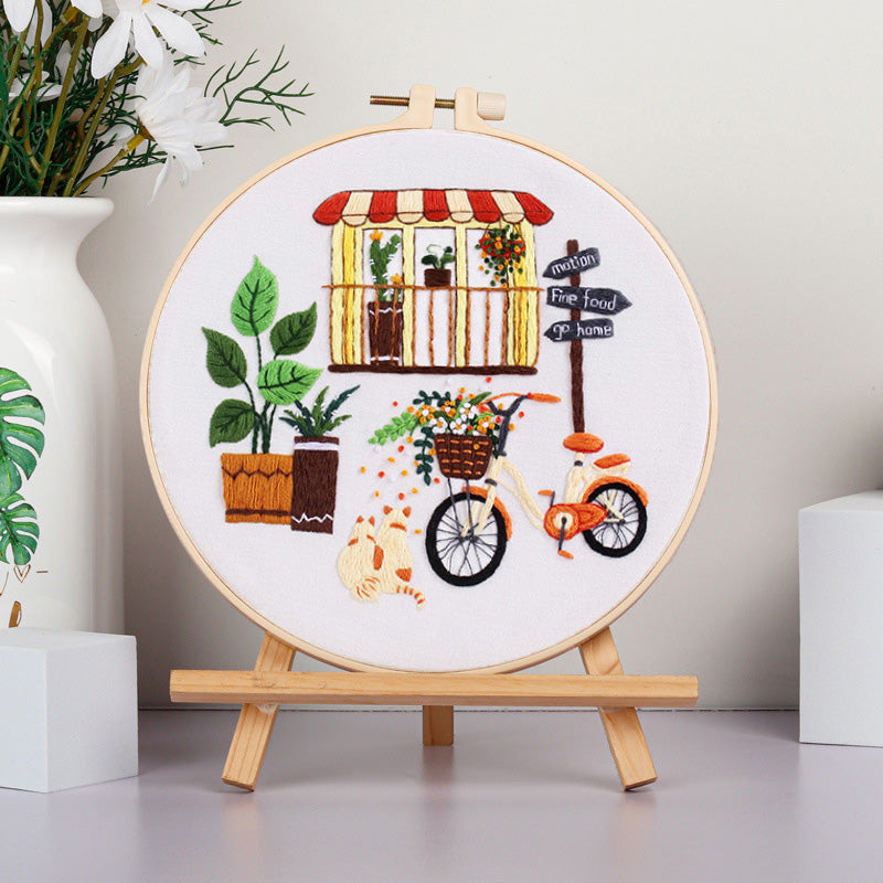 Courtyard Dreams Embroidery Kit Series