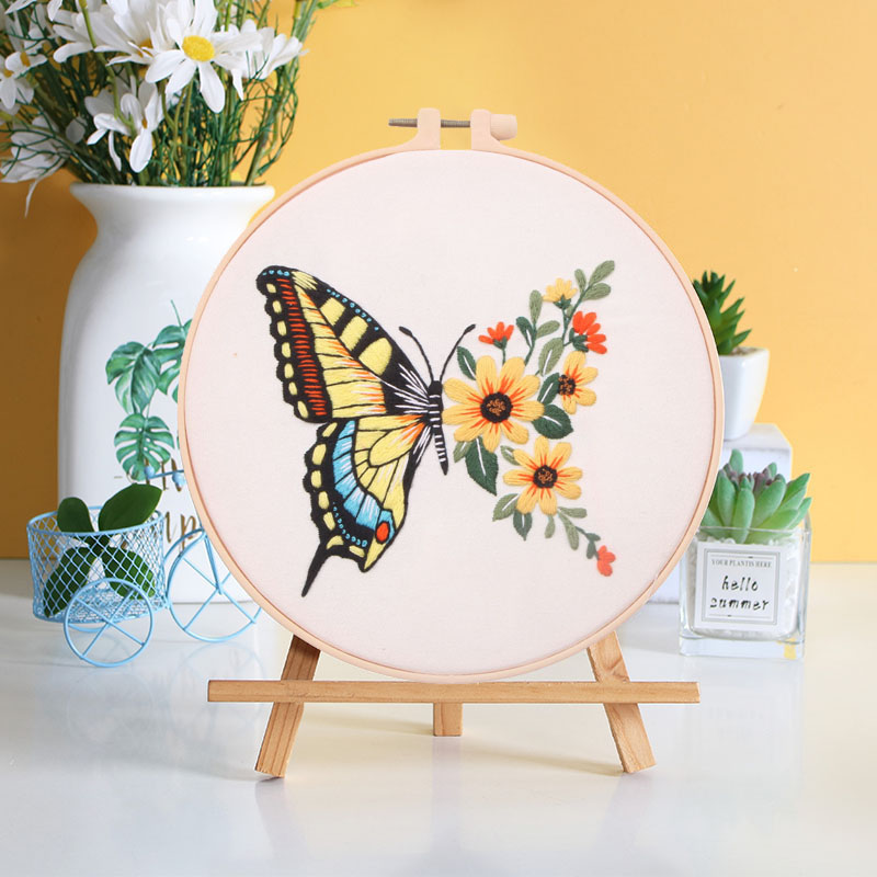 Butterfly Garden - Themed DIY Embroidery Kits
