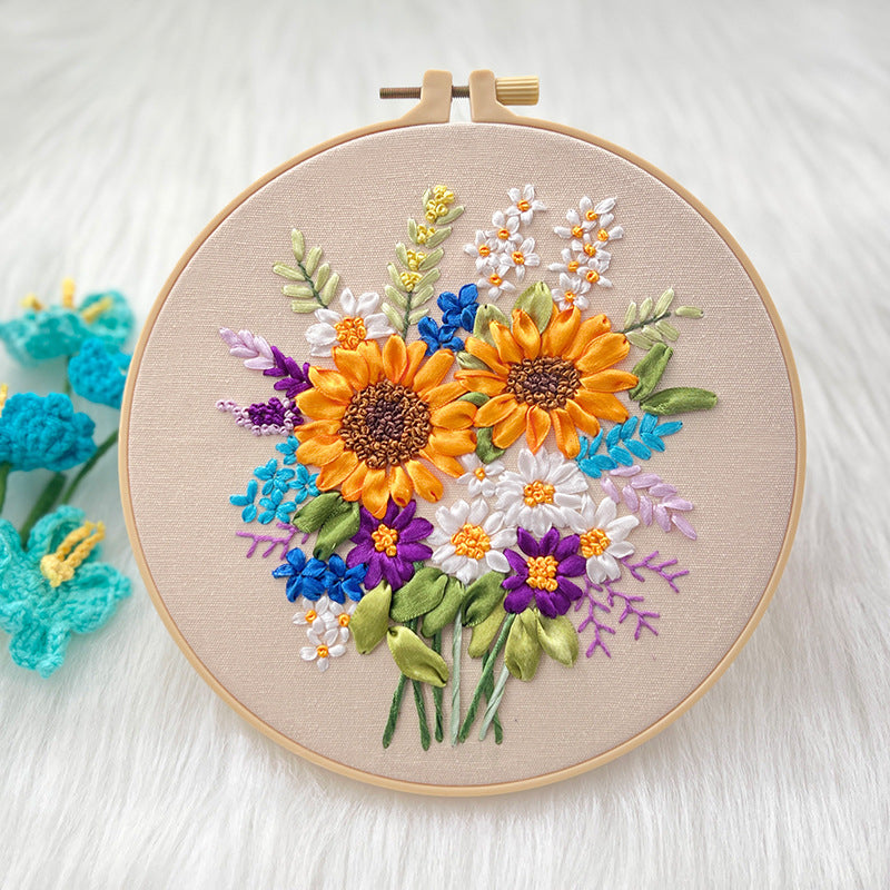 Spring Bouquet - Themed DIY Embroidery Kits