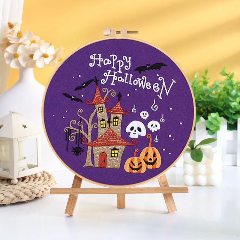 Happy Halloween - Themed DIY Embroidery Kits