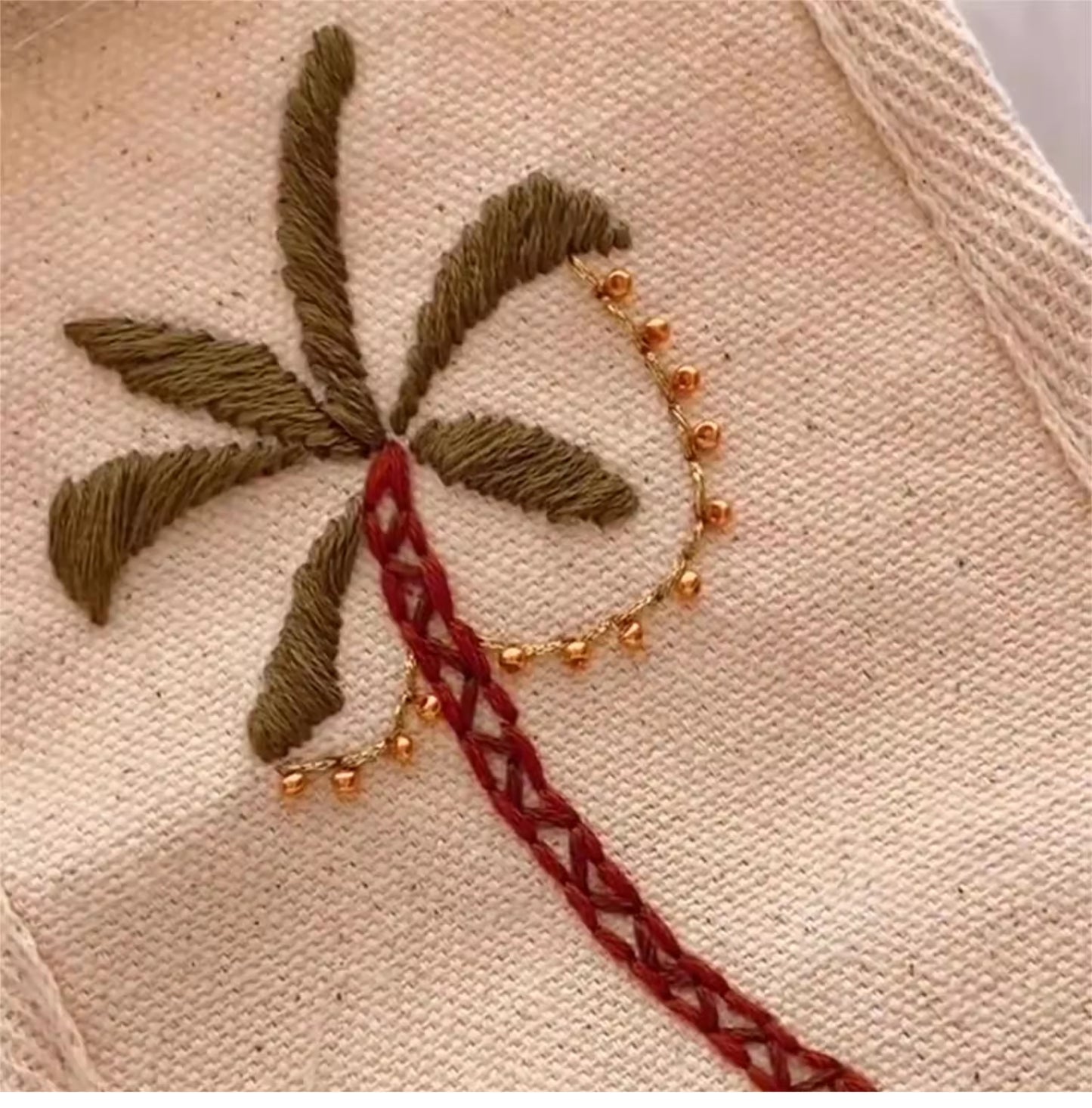 DIY Water-Soluble Printed Animals Set Embroidery
