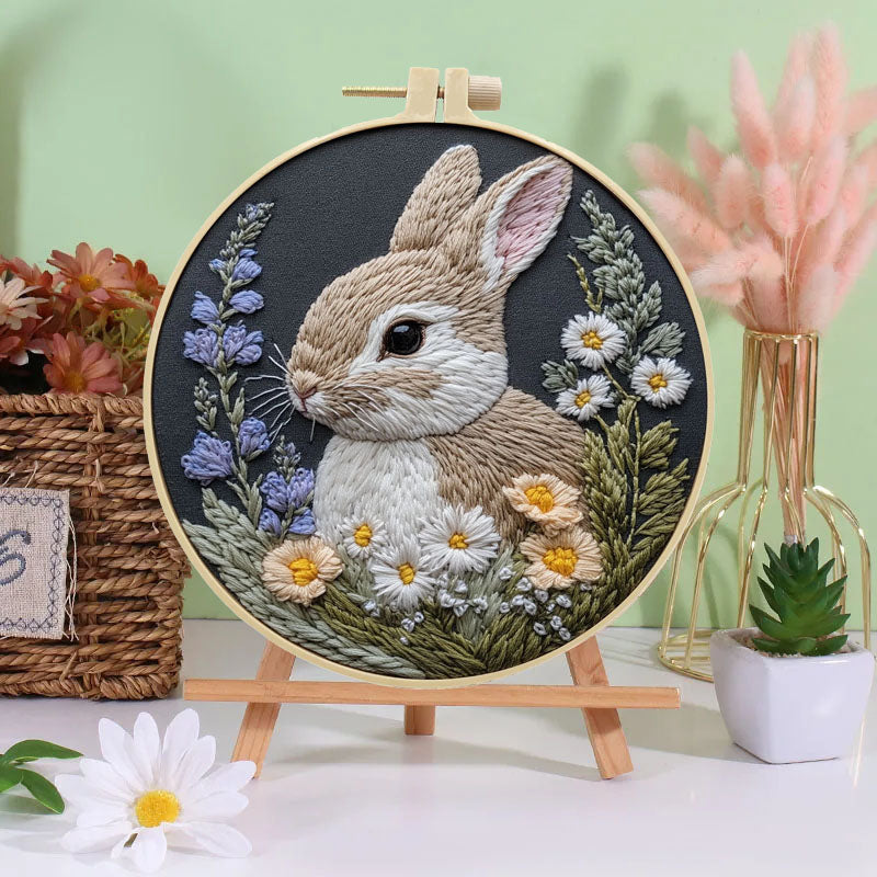 Bunny Blossom Embroidery Kit