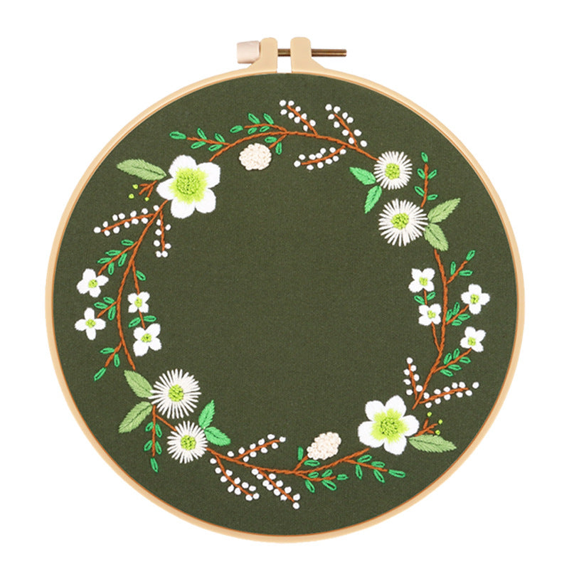 Forest flowers and plants -Themed DIY Embroidery Kits