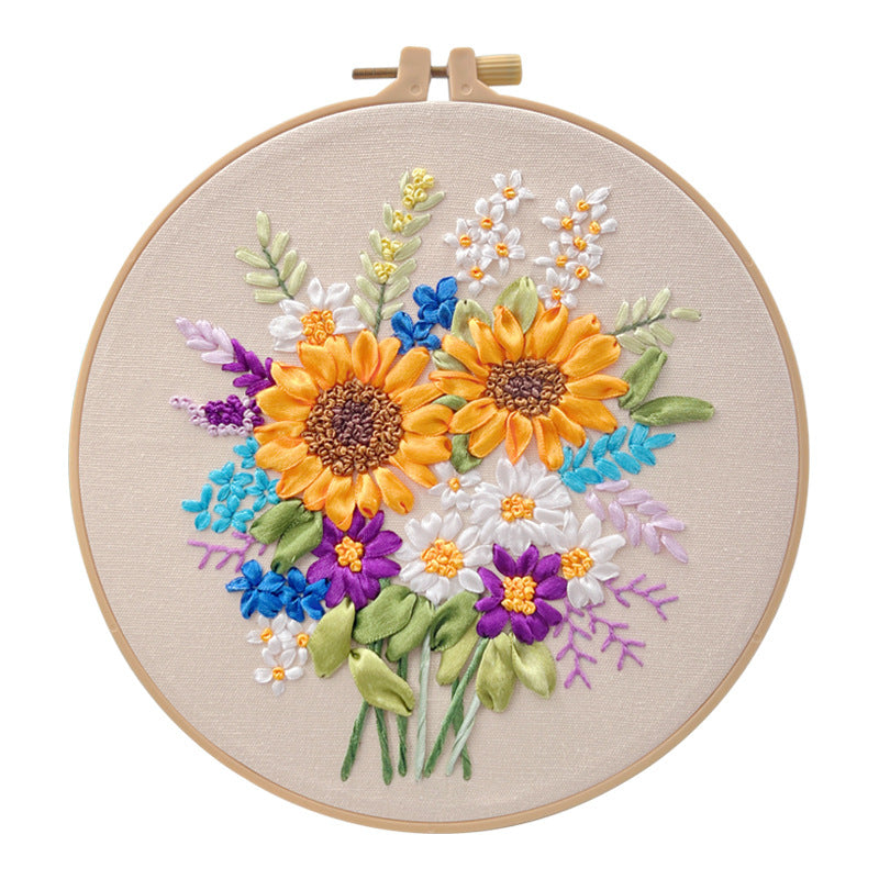 Spring Bouquet - Themed DIY Embroidery Kits