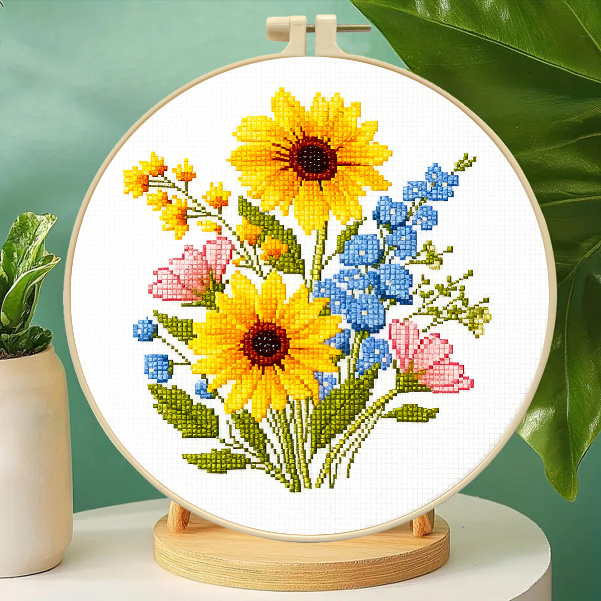 Blooming Bouquet Embroidery Kit