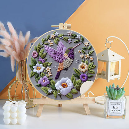 Wild Wings Embroidery Kit