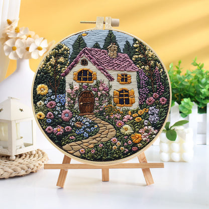 Cottage Garden Embroidery Kit