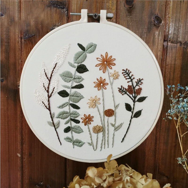 Wild Meadow - Themed DIY Embroidery Kits