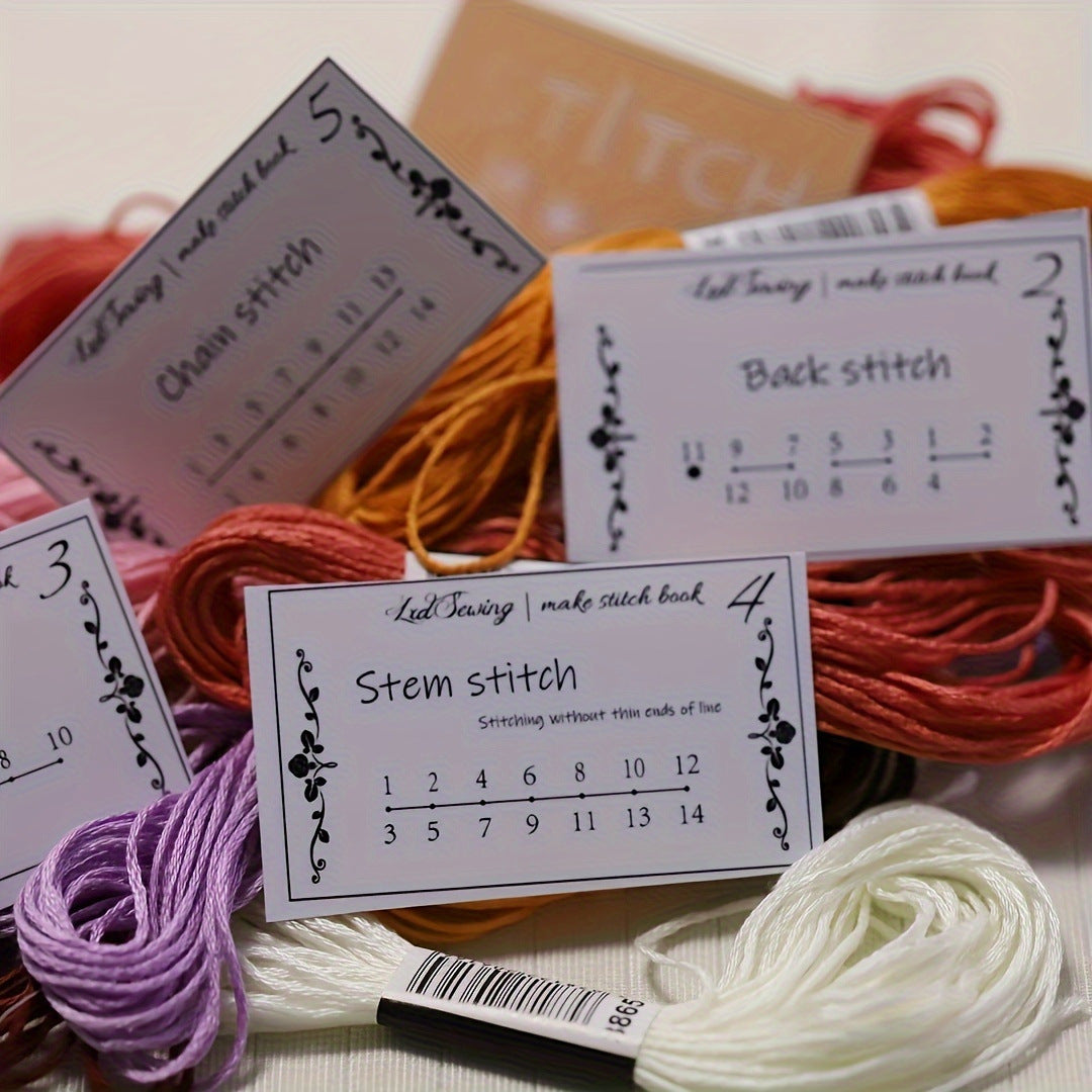 Stitch Playbook – Reusable Practice Cards for Beginners