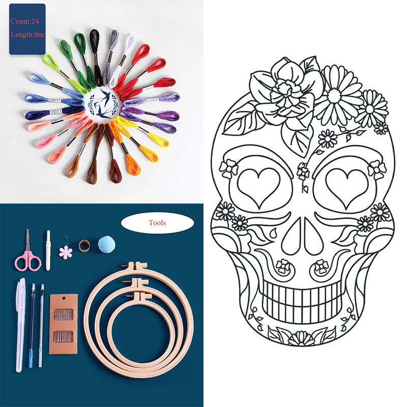 The Día de los Muertos Embroidery Collection: Celebrate, Create, and Cherish Memories