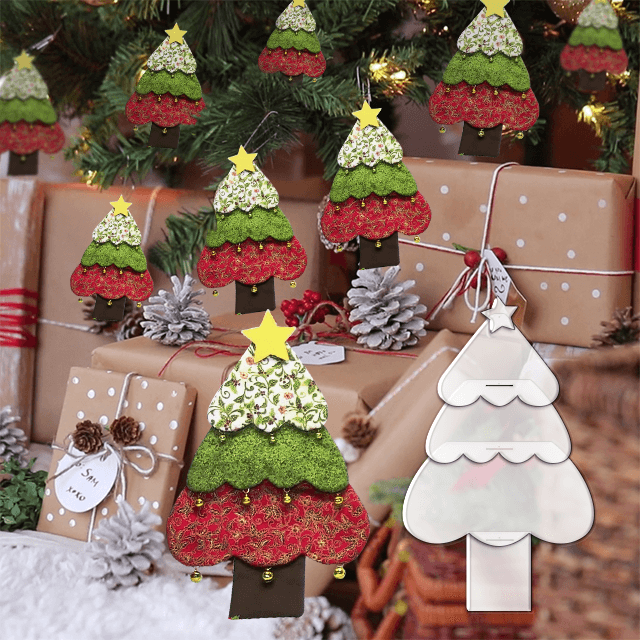【Christmas Special】Hadmade Christmas Tree Ornaments Template (5PCS) - With Instructions