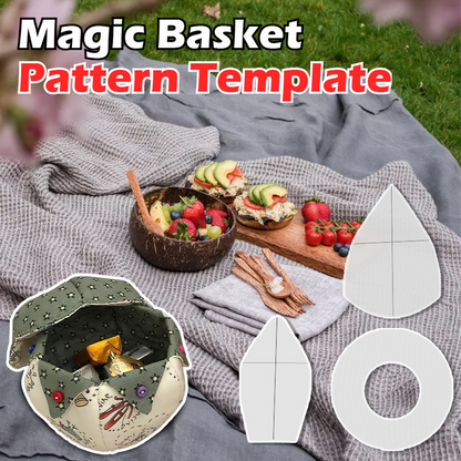 Quilt Jar(Bowl) Pattern Template  - With Instructions