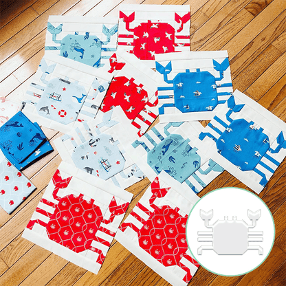 Feeling Crabby Quilt Patterns Ruler - With Instructions