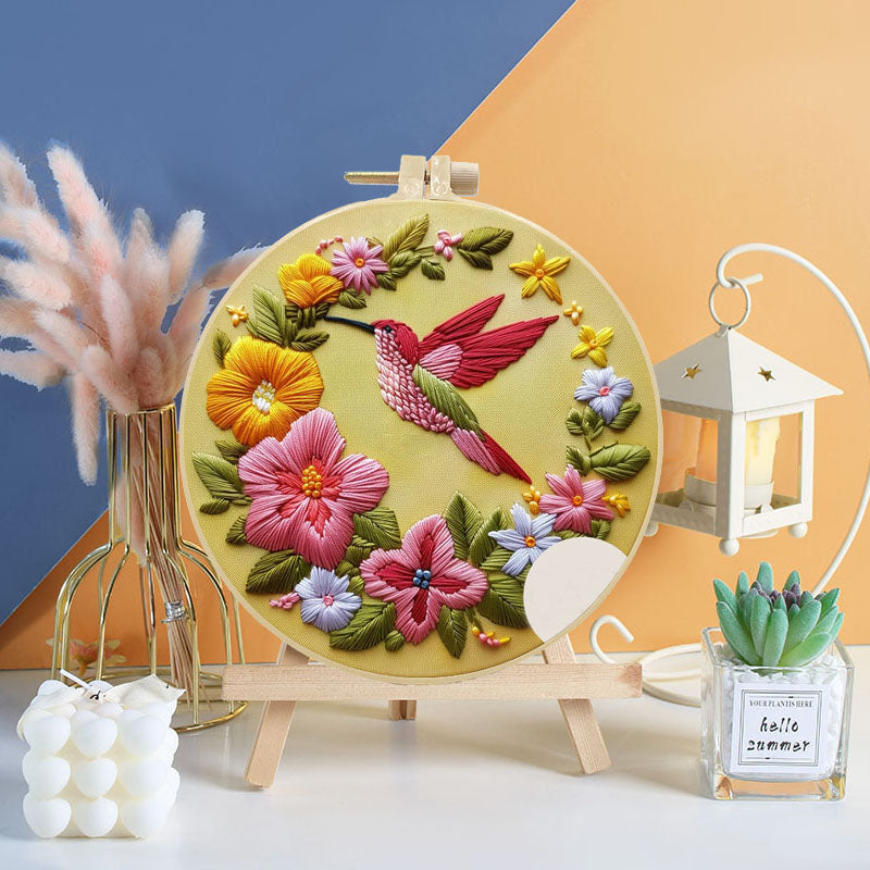 Wild Wings Embroidery Kit