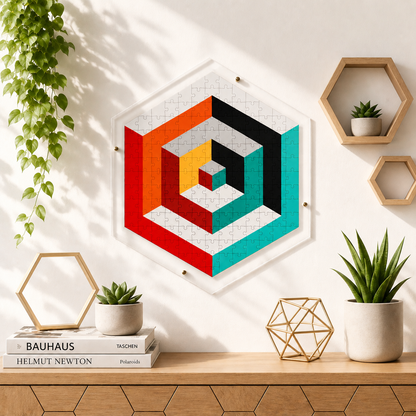 Hangable Acrylic Puzzle | Abstract Harmony