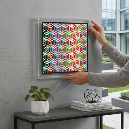 Hangable Acrylic Puzzle | Hexillusion
