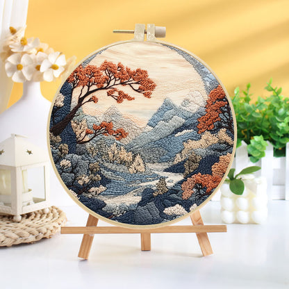 Oriental Landscape Embroidery Kit