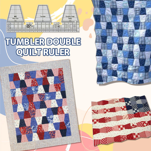 Tumbler Double Strip Ruler