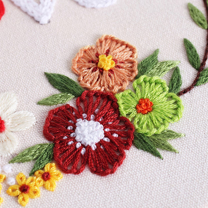 Love Blossoms Embroidery Kit: A Celebration of Creativity and Connection