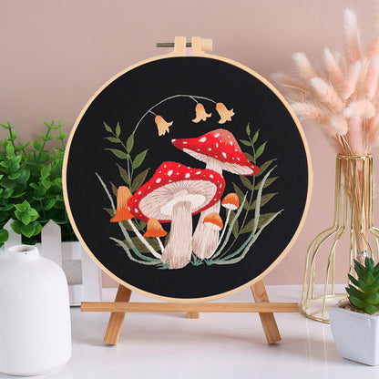 Forest Mushroom - Themed DIY Embroidery Kits
