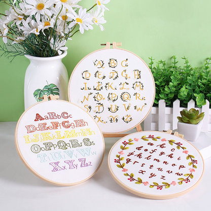 Embroidery A-Z Stitches Learner Kits for Beginner