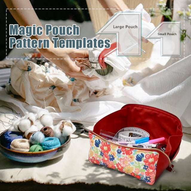 Magic Pouch Pattern Templates (With Instructions)