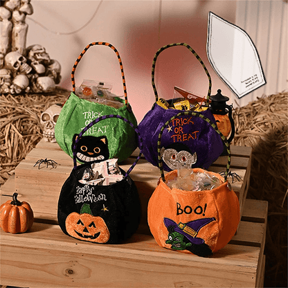 Halloween Trick or Treat Basket Template Set - With Instructions