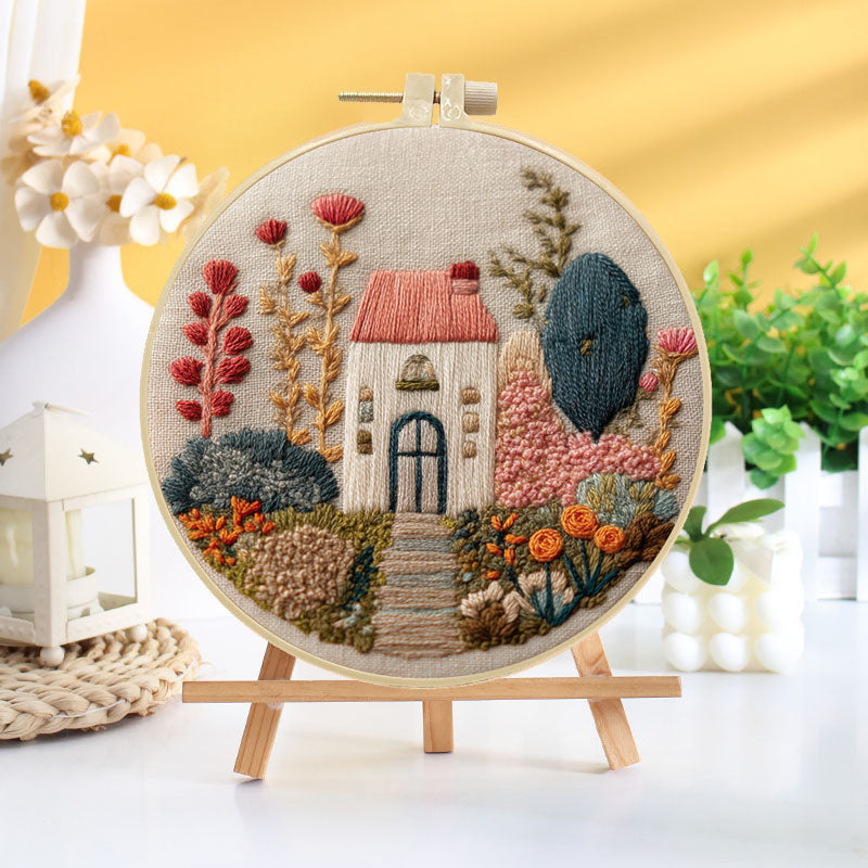 Cottage Hill Embroidery Kit