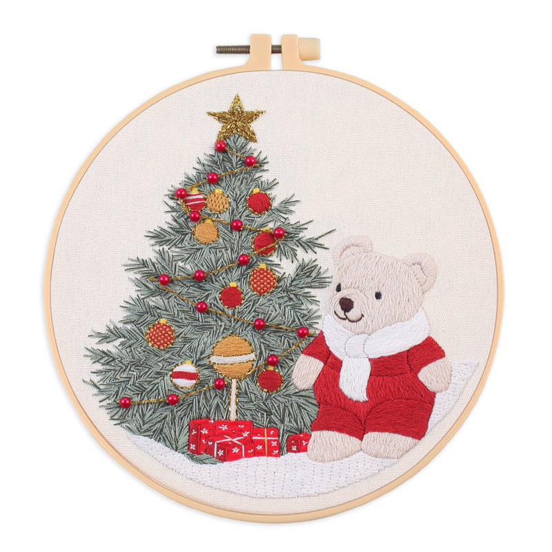 Christmas Cute Creatures  - Themed DIY Embroidery Kits